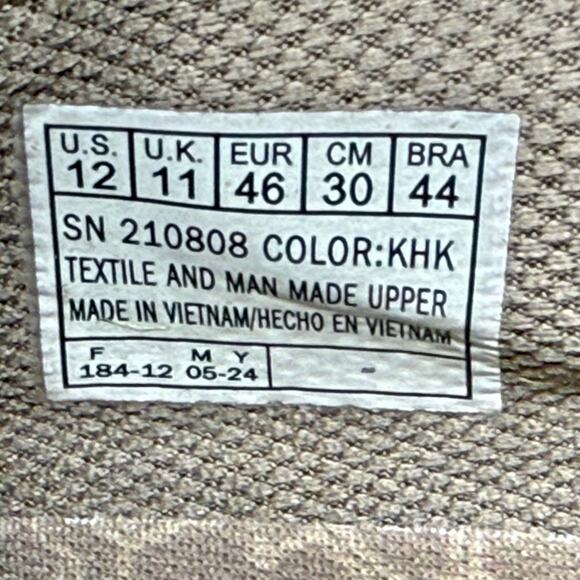 Skechers Brand New W. Box RF Slade Lucan Slip Ons Mens Sz 12 Khaki S-1528 Casual - Picture 16 of 16